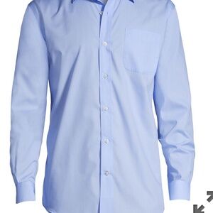 NEW Men’s Lands’ End No Iron Business Collared Shirt 5